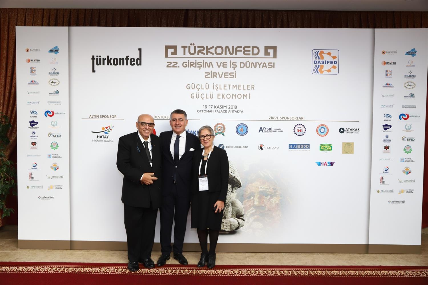 TÜRKONFED 22. Girişim ve İş Dünyası Zirvesi 16 - 17 Kasım / Hatay - 56
