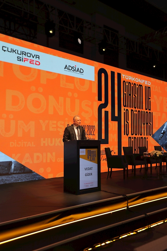 TÜRKONFED 24. Girişim ve İş Dünyası Zirvesi 2 - 3 Aralık 2022 / Adana - 17
