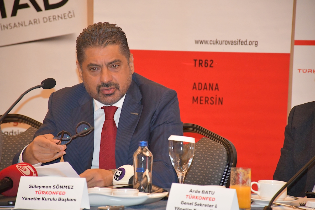 TÜRKONFED Basın Toplantısı - 3 Ağustos 2022 / Adana	 - 11
