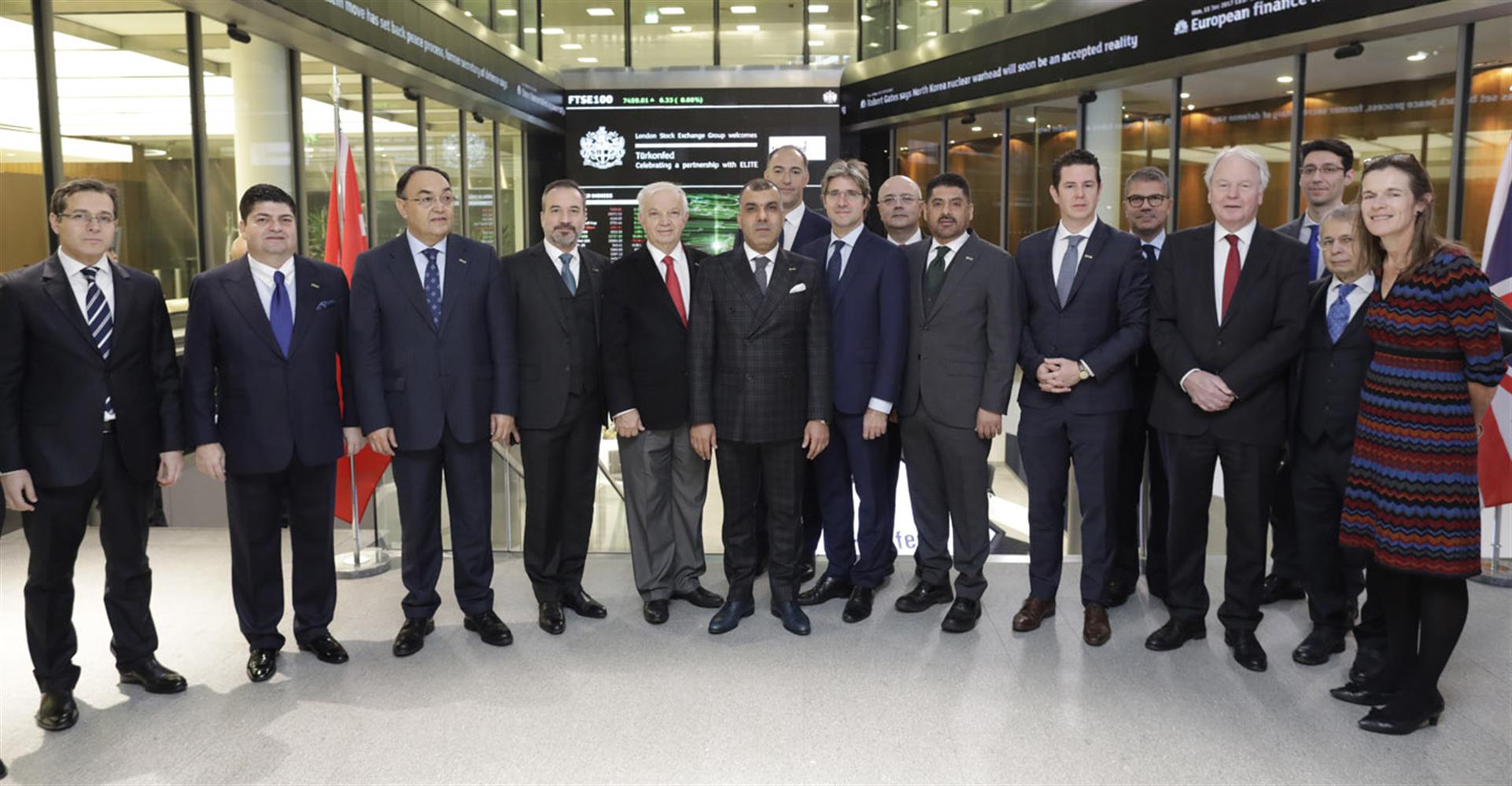 TÜRKONFED-ELITE Programı Türkiye'nin Yükselen Liderleri Raporu Londra Borsası Tanıtımı 12 Aralık 2017 / Londra - 28