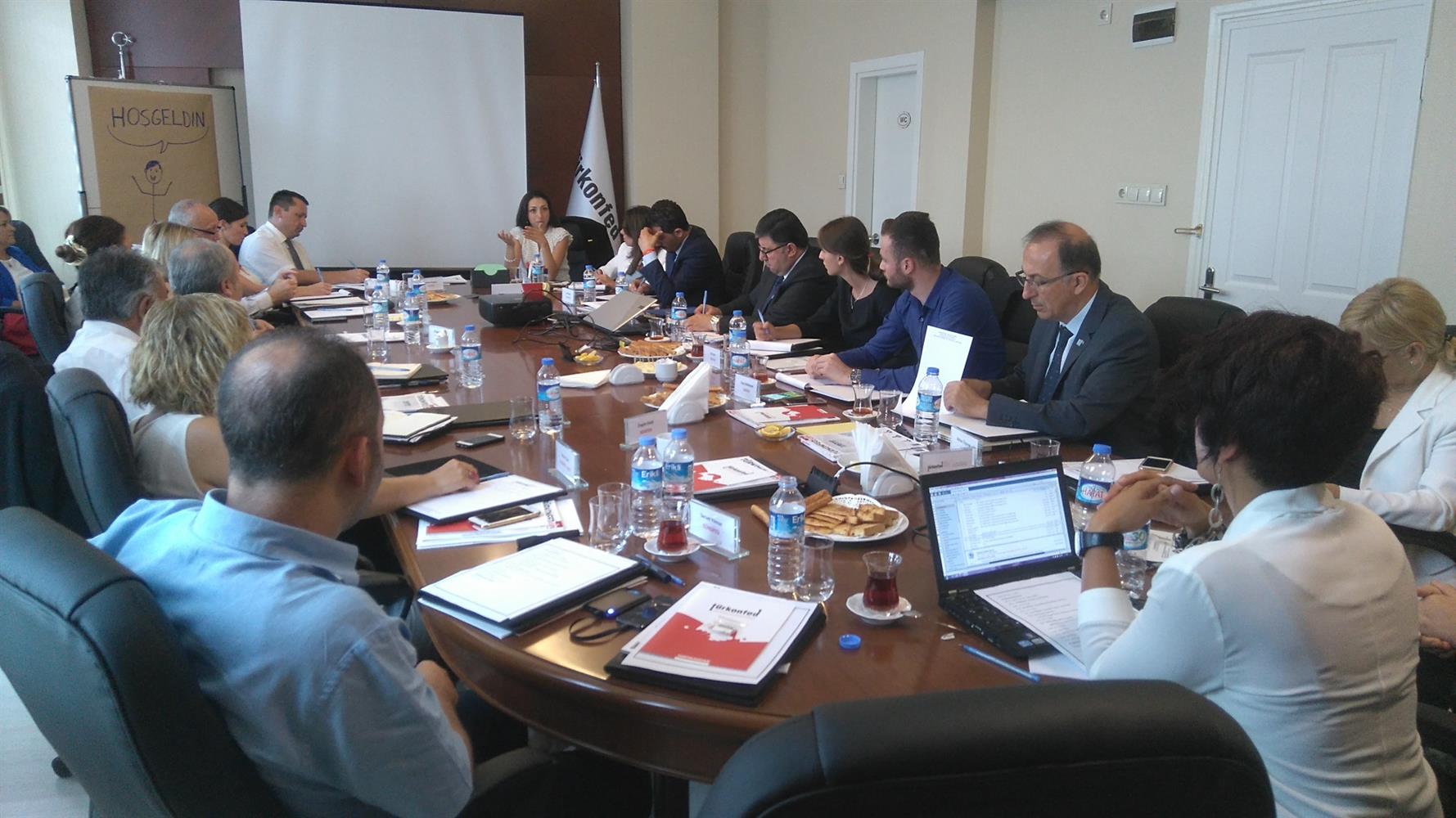 TÜRKONFED Genel Sekreterler Koordinasyon Toplantısı 2-28/29 Temmuz 2016 İSTANBUL - 6