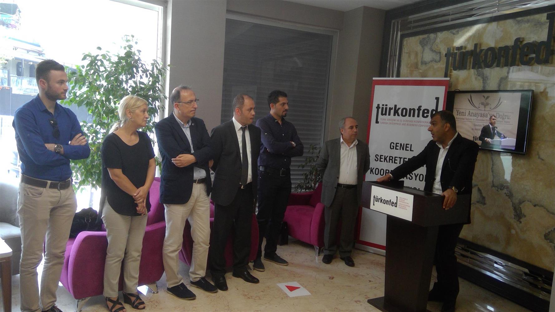 TÜRKONFED Genel Sekreterler Koordinasyon Toplantısı 2-28/29 Temmuz 2016 İSTANBUL - 10