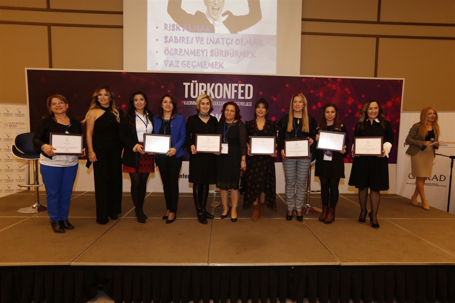 TÜRKONFED İDK - GİŞKAD Kadının Çok Yönlü Güçlendirilmesi Projesi 25 Ocak 2018 / Mersin - 3