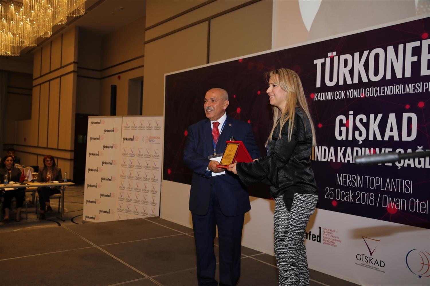 TÜRKONFED İDK - GİŞKAD Kadının Çok Yönlü Güçlendirilmesi Projesi 25 Ocak 2018 / Mersin - 5