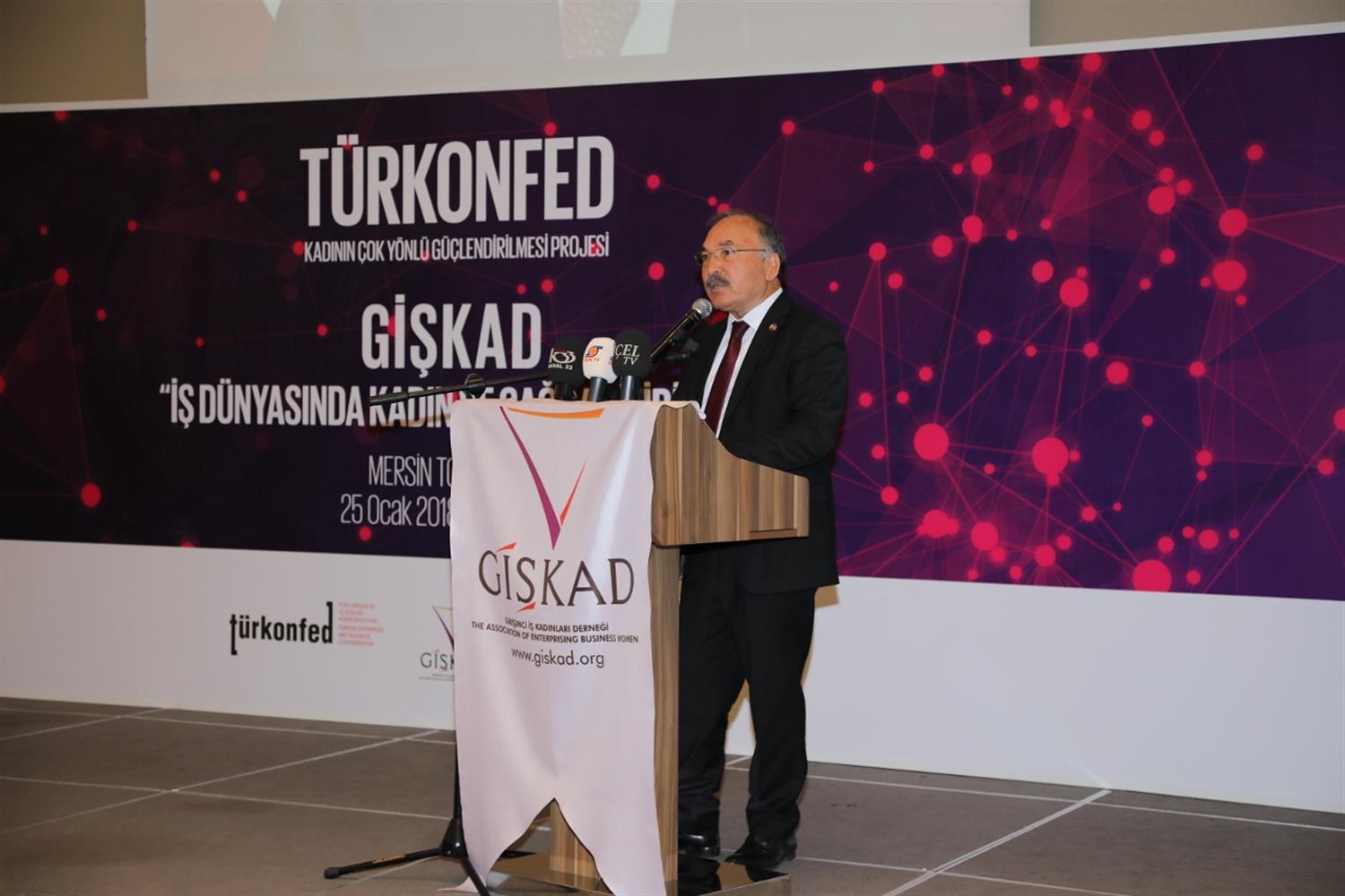 TÜRKONFED İDK - GİŞKAD Kadının Çok Yönlü Güçlendirilmesi Projesi 25 Ocak 2018 / Mersin - 11
