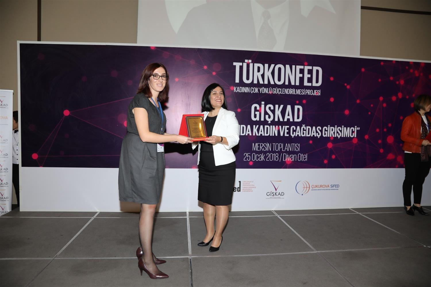 TÜRKONFED İDK - GİŞKAD Kadının Çok Yönlü Güçlendirilmesi Projesi 25 Ocak 2018 / Mersin - 17