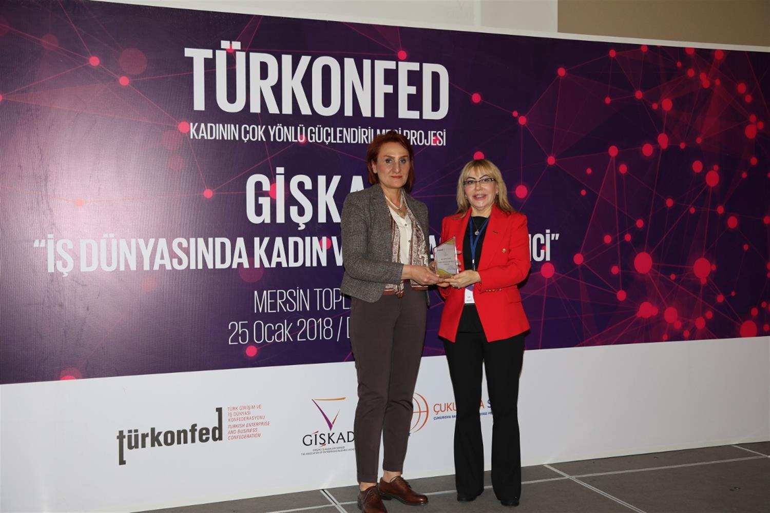 TÜRKONFED İDK - GİŞKAD Kadının Çok Yönlü Güçlendirilmesi Projesi 25 Ocak 2018 / Mersin - 22