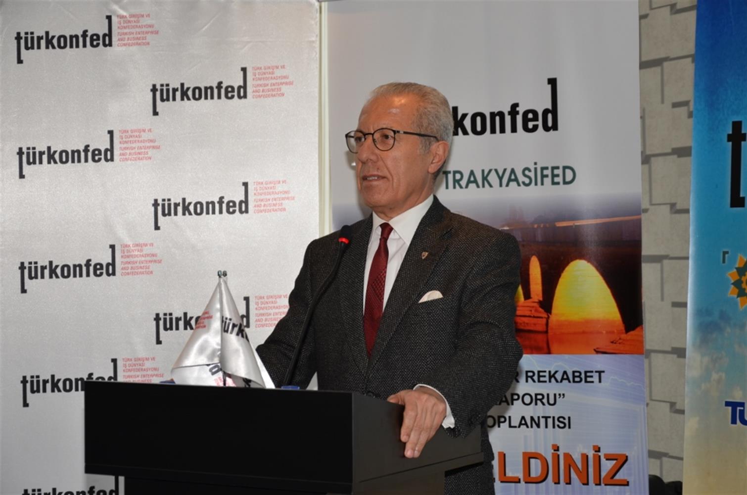 TÜRKONFED - TRAKYASİFED Edirne Rekabet Endeksi Toplantısı 28 Kasım 2017 / Edirne - 17