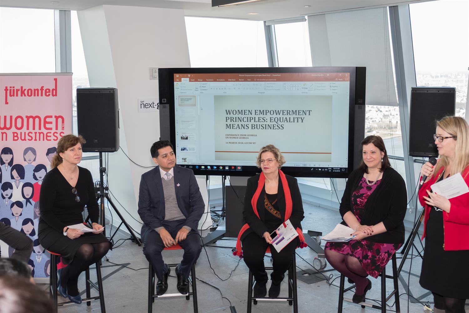 TÜRKONFED - UN Women WEPs Hareketi Bilgi Aktarımı ve Network Etkinliği 14 Mart 2018 / New York - 18