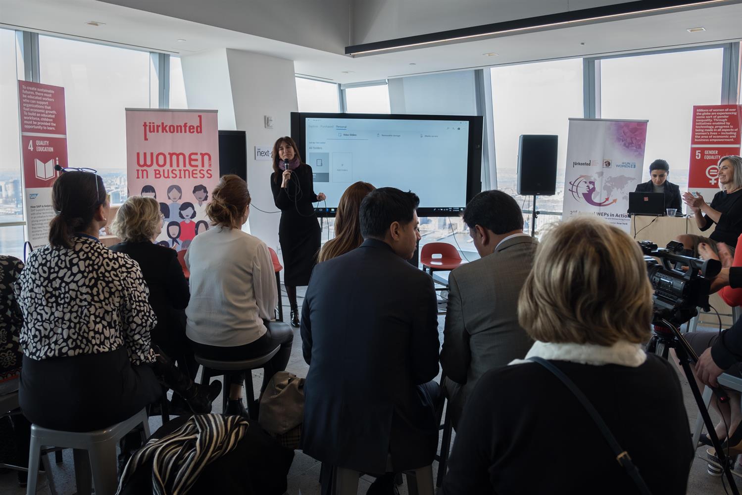 TÜRKONFED - UN Women WEPs Hareketi Bilgi Aktarımı ve Network Etkinliği 14 Mart 2018 / New York - 23