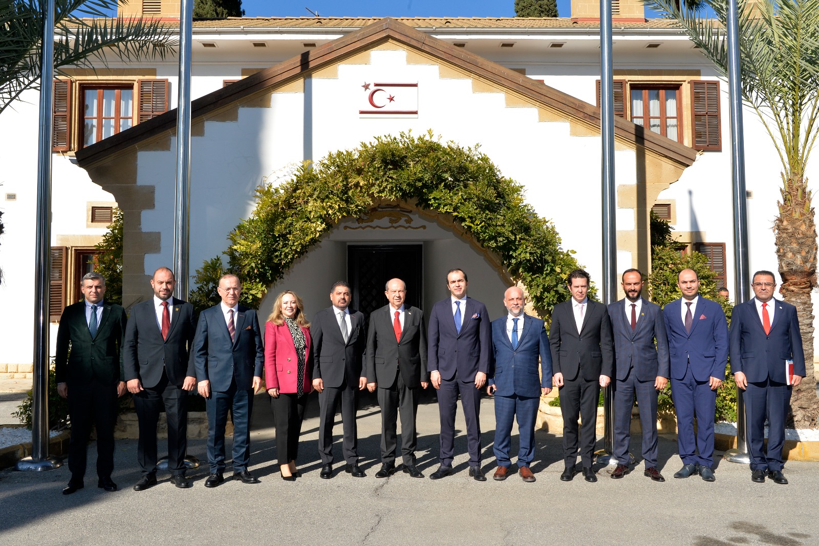 TÜRKONFED Heyeti Kuzey Kıbrıs Türk Cumhuriyeti Ziyareti