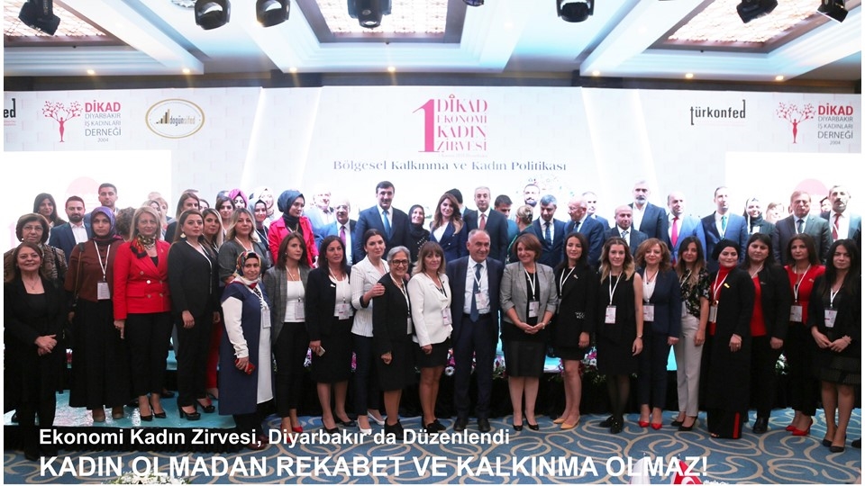 Diyarbakır, 1.Ekonomi Kadın Zirvesi'ne Ev Sahipliği Yaptı
