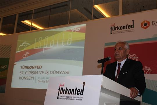 Süleyman Onatça, TÜRKONFED 37. Girişim ve İş Dünyası Konseyi'nde Konuştu