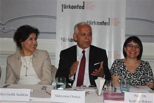 Süleyman Onatça, TÜRKONFED İş Dünyası Kadın Rapor Lansmanı'nda Konuştu
