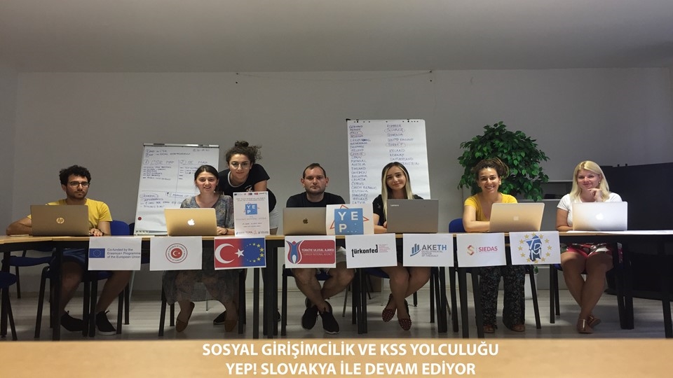 Sosyal Girişimcilik ve KSS Yolculuğu YEP! Slovakya ile Devam Ediyor