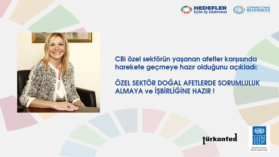 Boyner: "Özel Sektör Doğal Afetlerde Sorumluluk Almaya ve İşbirliğine Hazır"