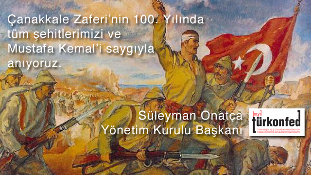 TÜRKONFED 18 Mart Mesajı