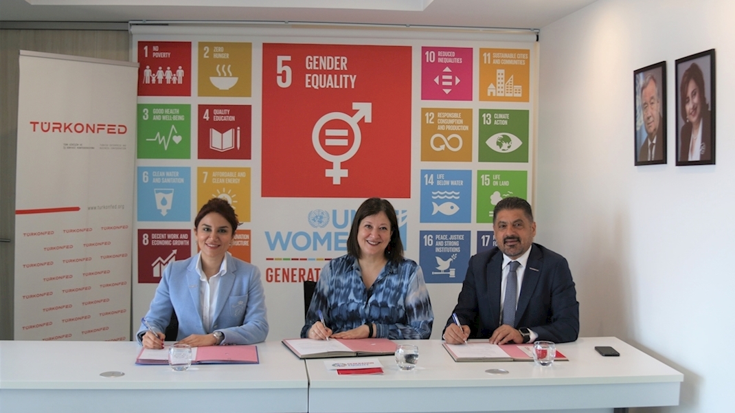 TÜRKONFED ve UN Women İş Birliğini Güçlendiriyor!