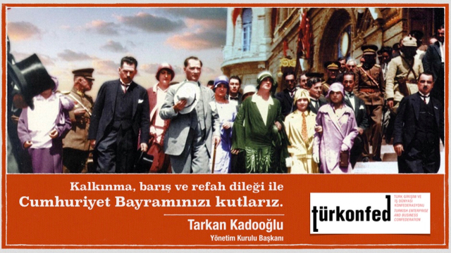 TÜRKONFED Cumhuriyet Bayramı Kutlaması