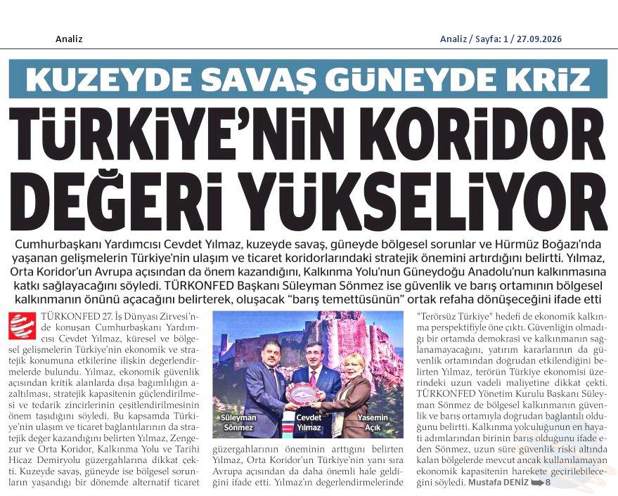 TÜRKONFED 27. İş Dünyası Zirvesi - 8