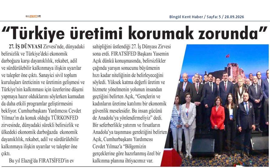 TÜRKONFED 27. İş Dünyası Zirvesi - 10