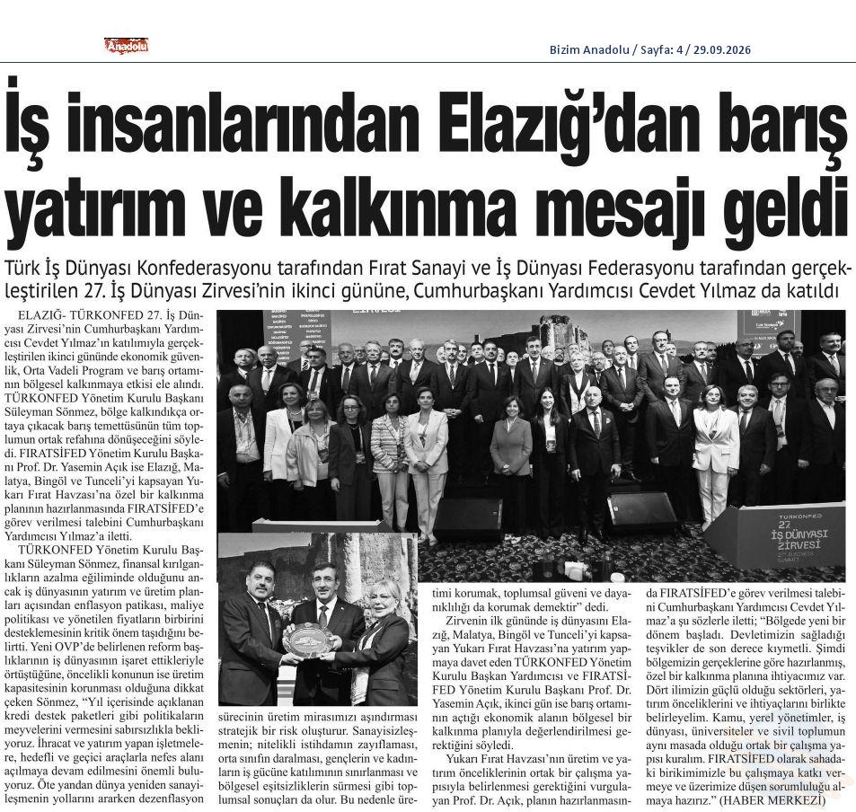 TÜRKONFED 27. İş Dünyası Zirvesi - 12