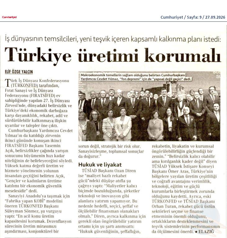 TÜRKONFED 27. İş Dünyası Zirvesi - 17