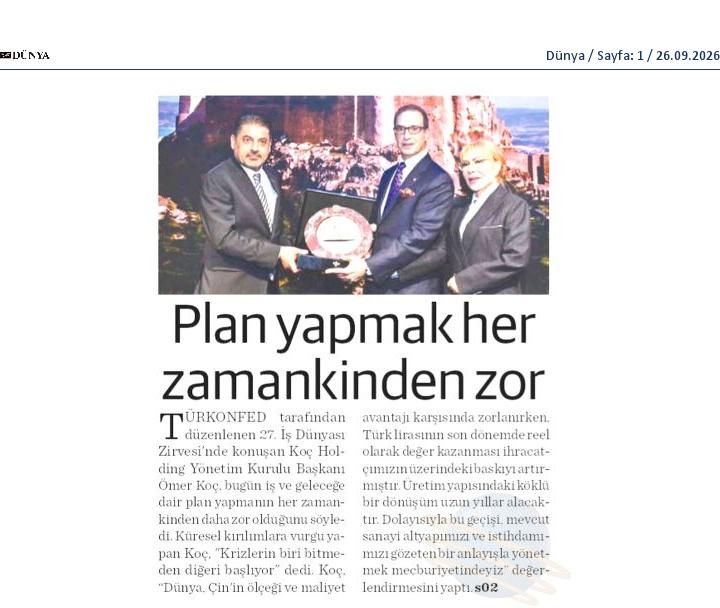 TÜRKONFED 27. İş Dünyası Zirvesi - 20