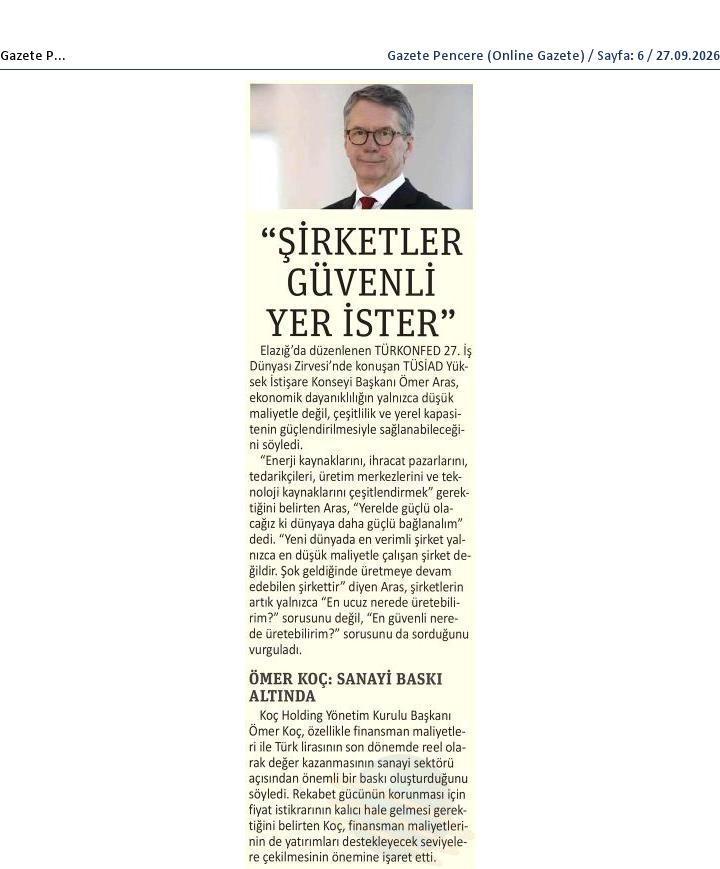 TÜRKONFED 27. İş Dünyası Zirvesi - 29