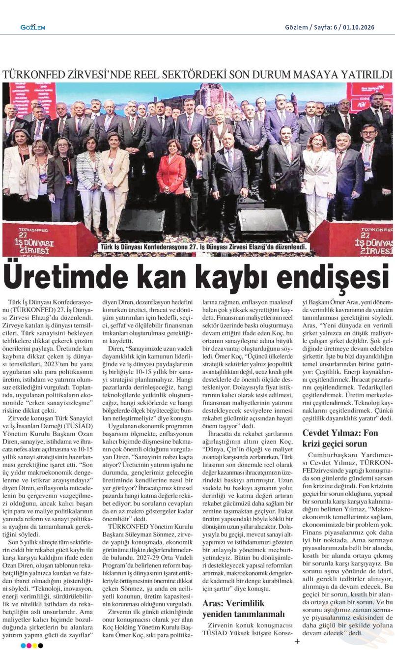 TÜRKONFED 27. İş Dünyası Zirvesi - 31