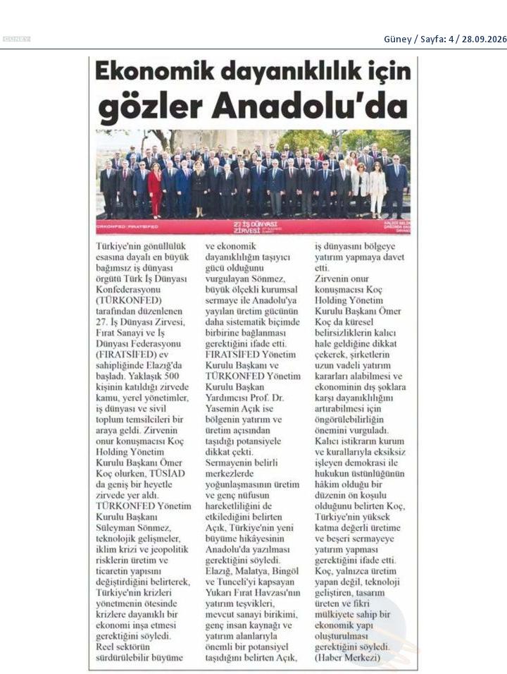 TÜRKONFED 27. İş Dünyası Zirvesi - 36