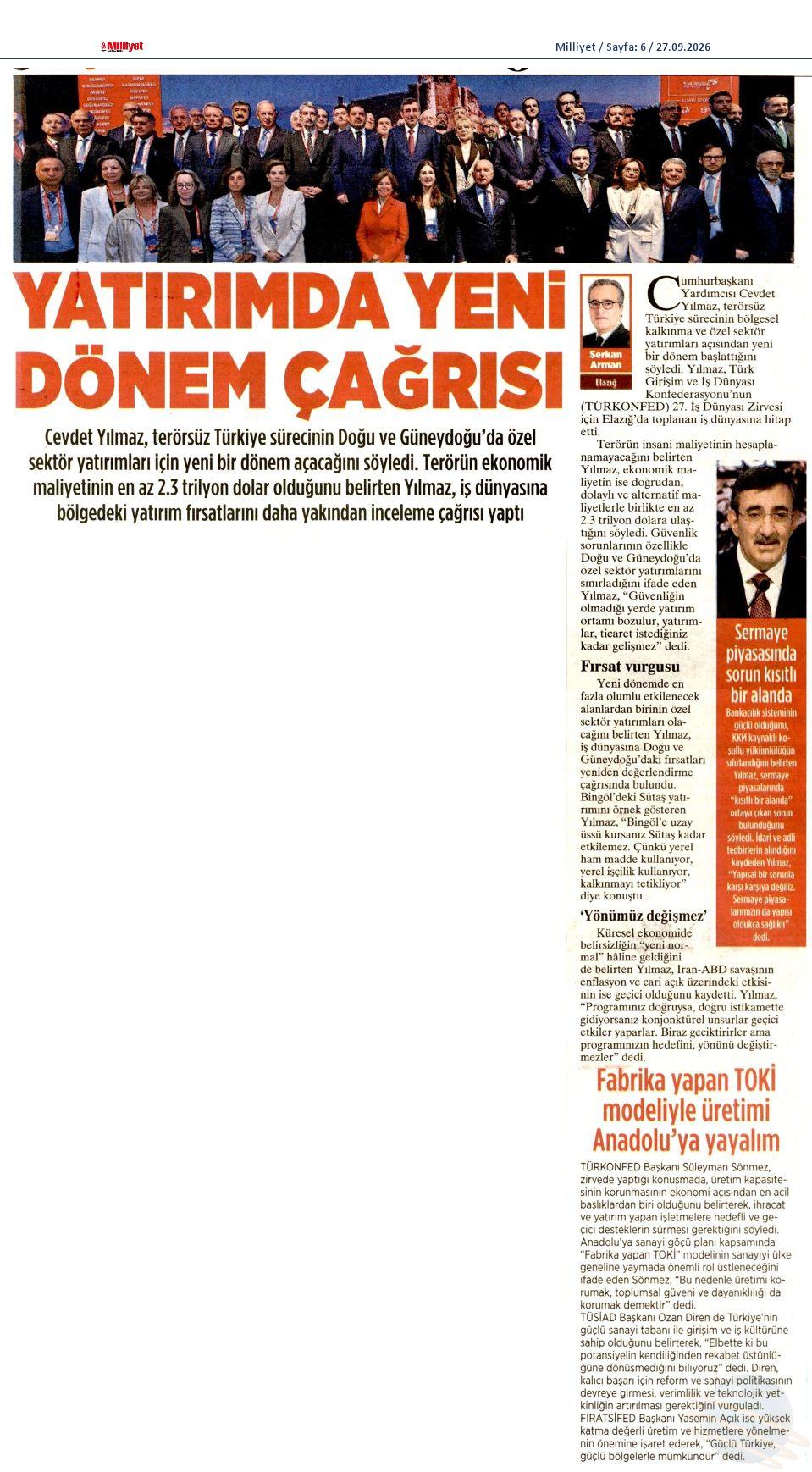 TÜRKONFED 27. İş Dünyası Zirvesi - 54