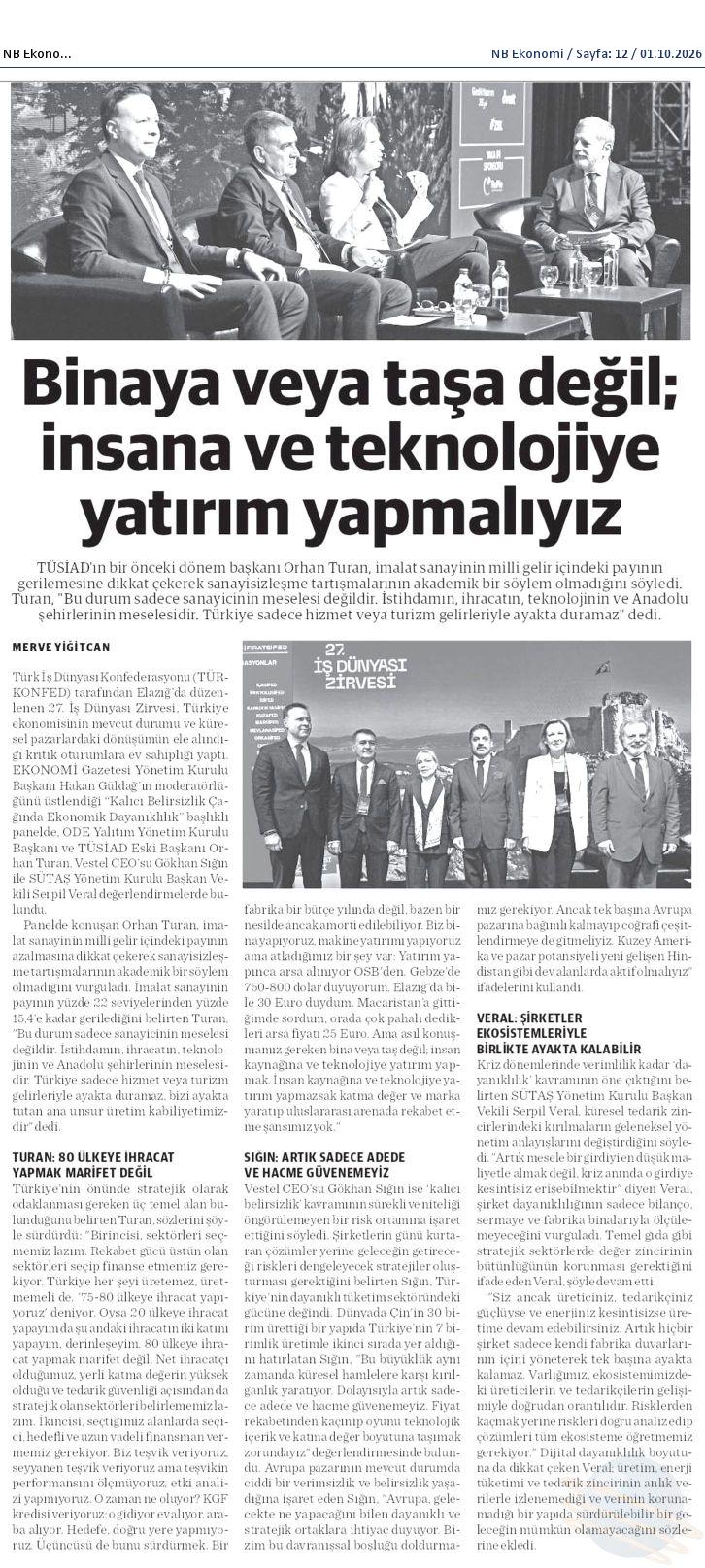 TÜRKONFED 27. İş Dünyası Zirvesi - 56